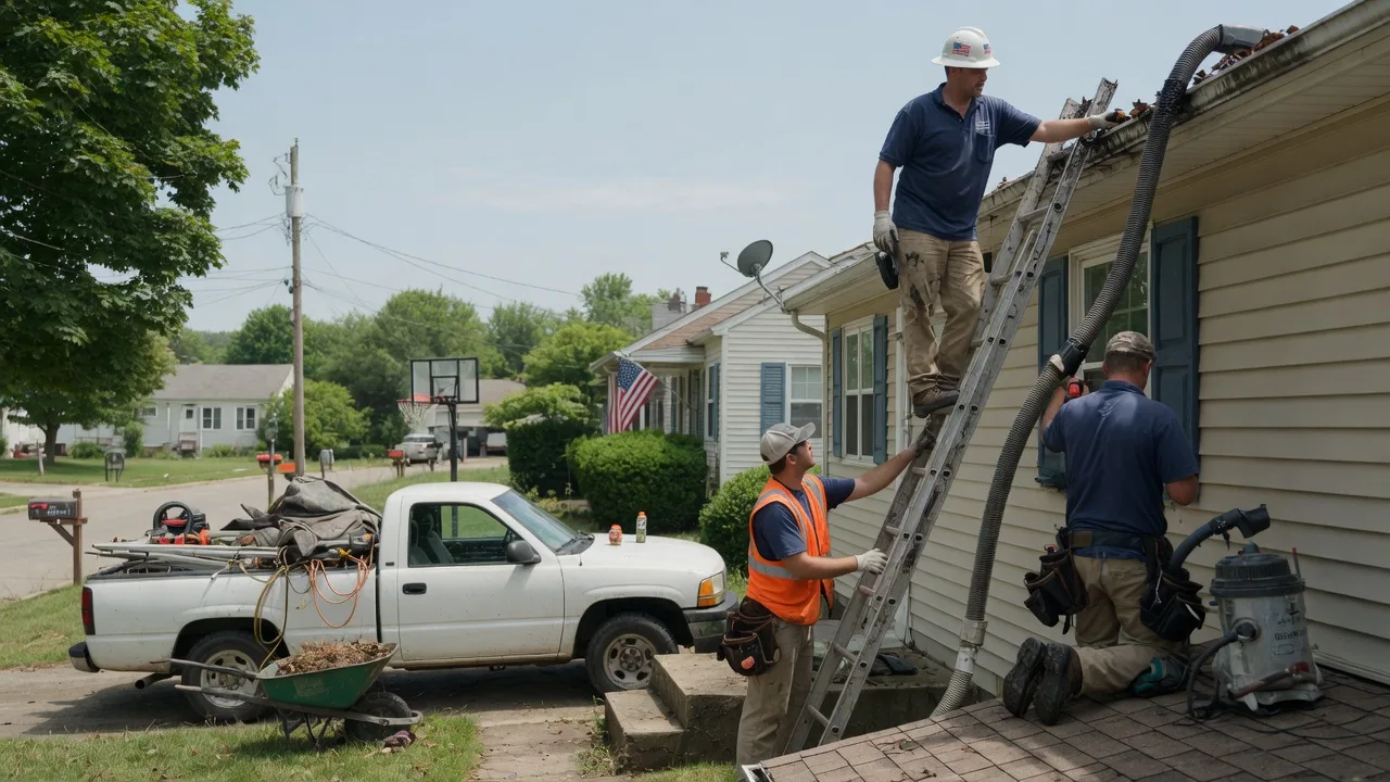 Gutter Installation in Bergholz, OH near me